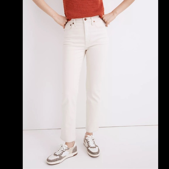 MADEWELL Slim Demi-Boot Jeans in Vintage Canvas Wash - Limited Edition - Picture 7 of 8